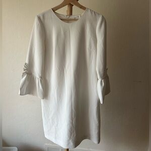 Club Monaco White Shift Dress